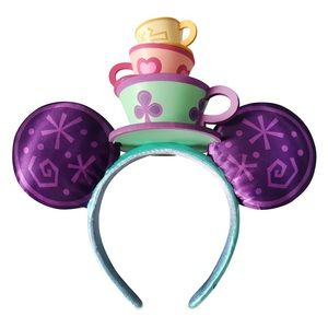 **SOLD** NWT MMA Mad Tea Party Ears - Authentic Disney Ears